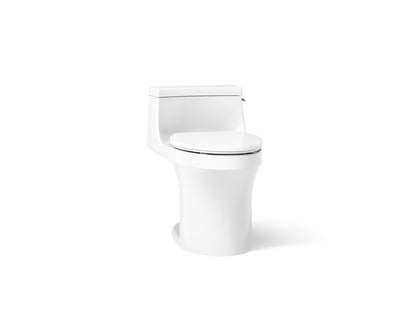 KOHLER K-5172-RA San Souci One-piece compact elongated toilet with concealed trapway, 1.28 gpf