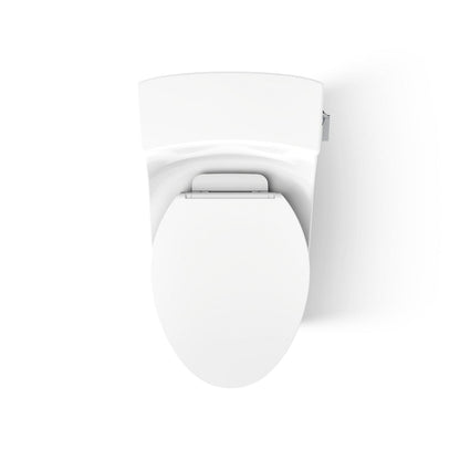 KOHLER K-5172-RA San Souci One-piece compact elongated toilet with concealed trapway, 1.28 gpf