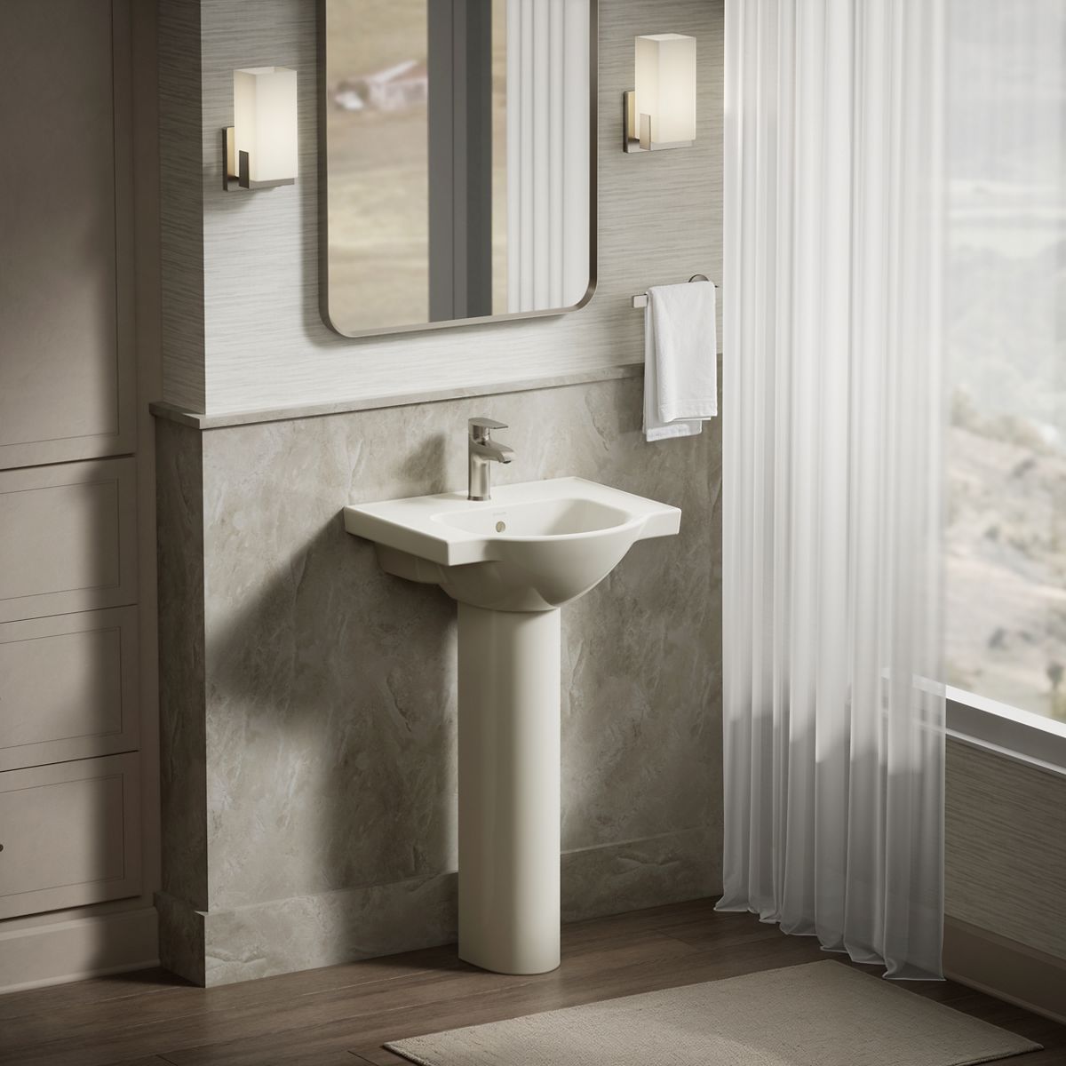 KOHLER K-5246 Veer Pedestal