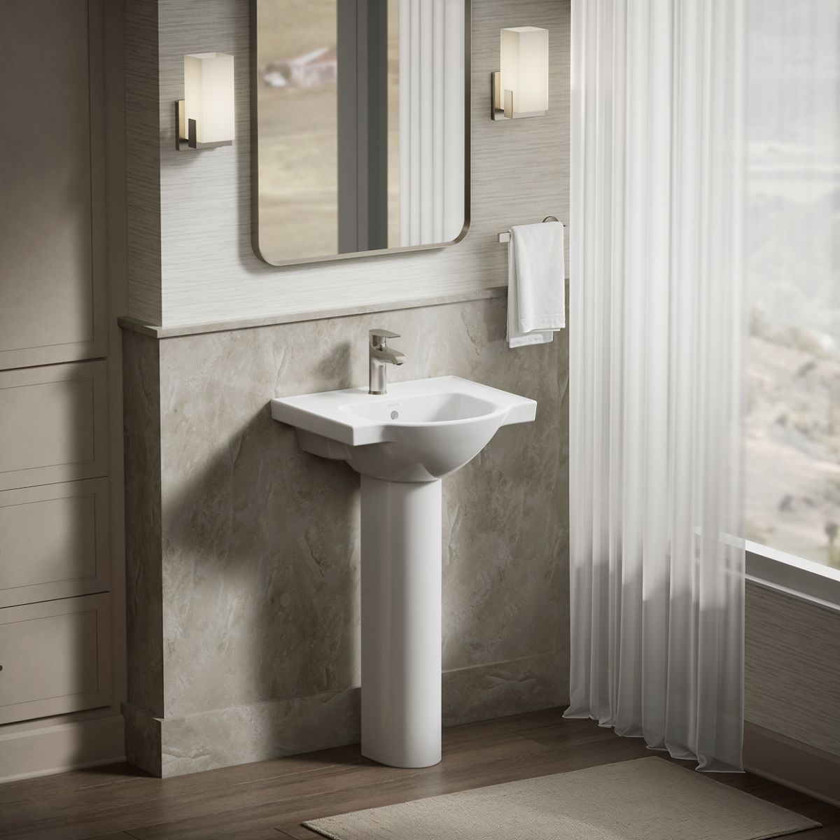 KOHLER K-5246 Veer Pedestal