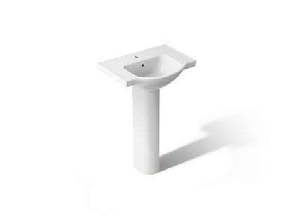 KOHLER 5266-1 Veer 24" pedestal bathroom sink with single faucet hole
