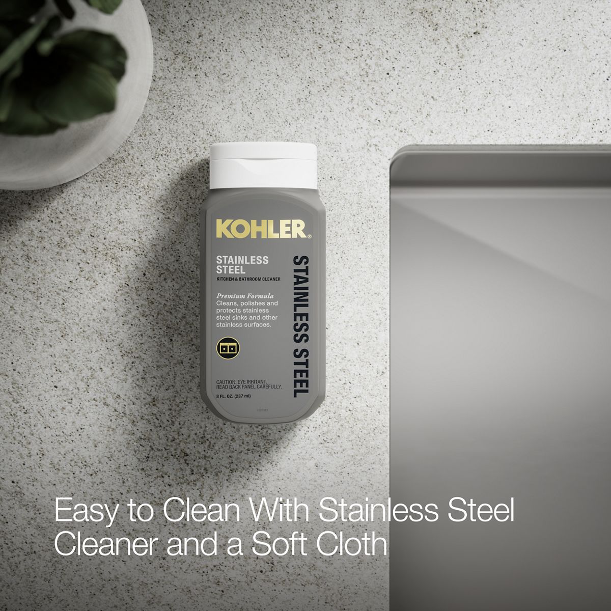 KOHLER K-5286 Strive 24" undermount single-bowl kitchen sink