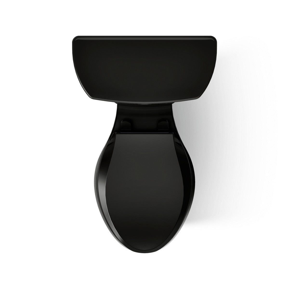 KOHLER K-5298 Highline ComForteeight Two-piece elongated 1.0 gpf chair height toilet, black - view 3