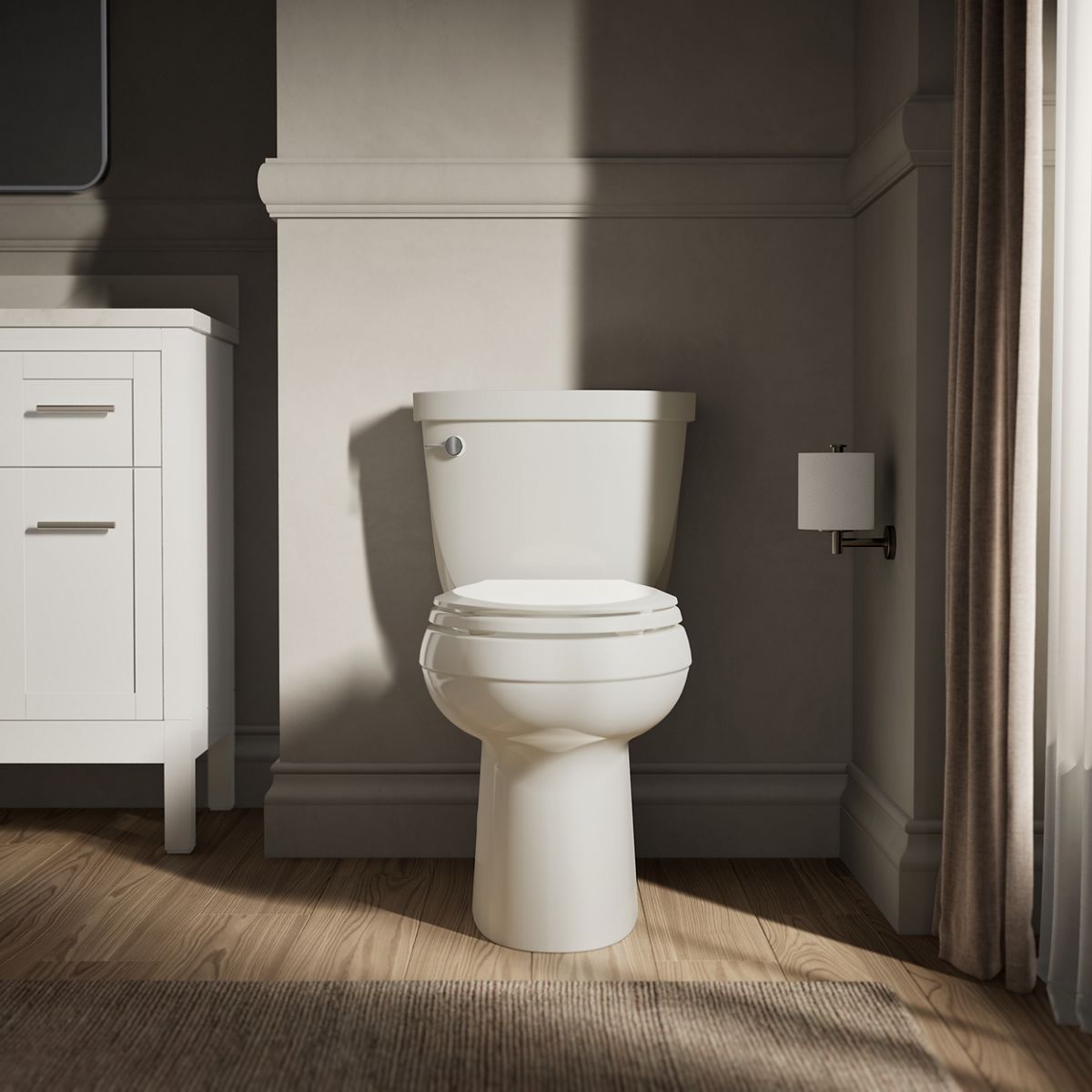 KOHLER K-5309 Cimarron Elongated toilet bowl with skirted trapway