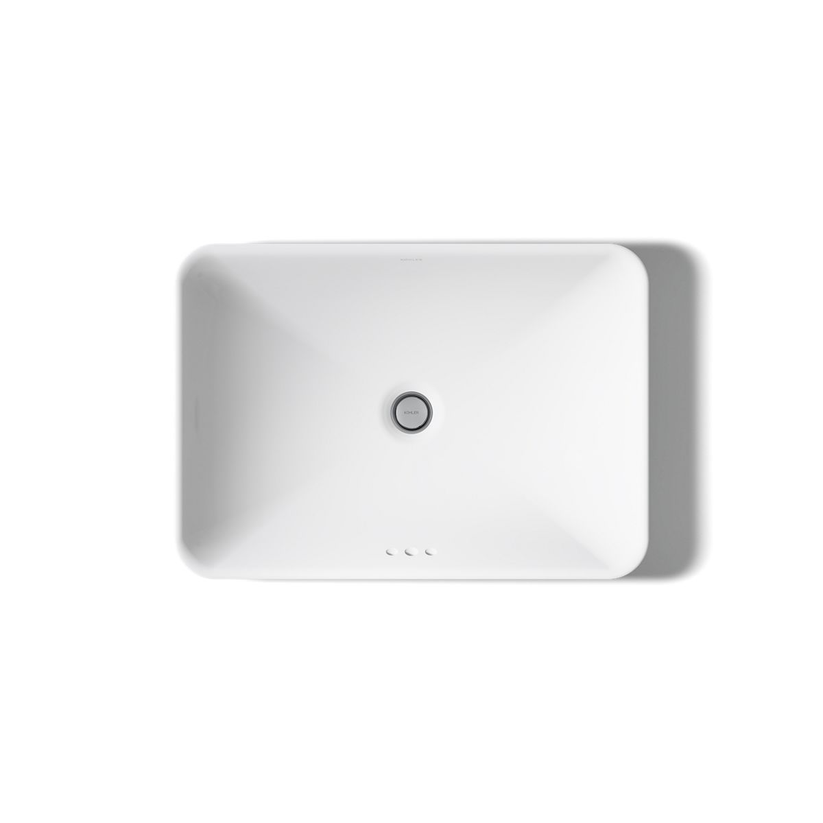 KOHLER K-5373 Vox 22-3/4" rectangular vessel bathroom sink