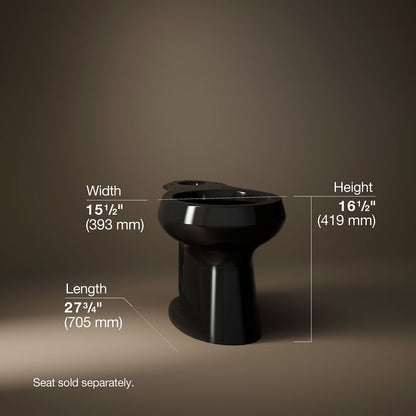 KOHLER K-5393 Highline Round-front toilet bowl