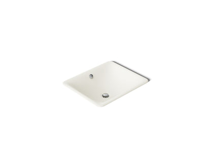 KOHLER K-5400 Iron Plains 18-1/2" rectangular drop-in/undermount bathroom sink