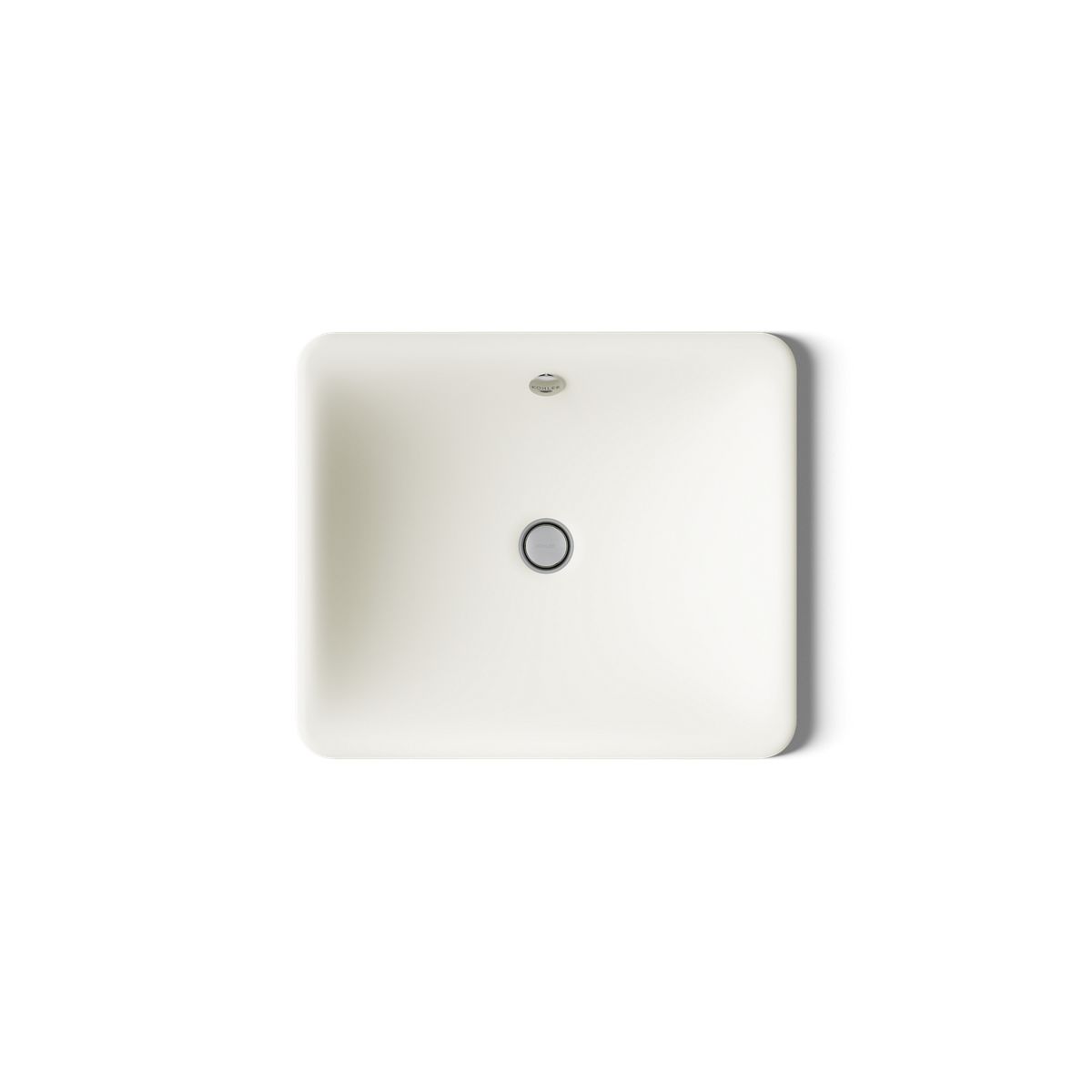 KOHLER K-5400 Iron Plains 18-1/2" rectangular drop-in/undermount bathroom sink