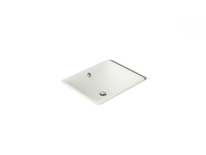 KOHLER K-5400 Iron Plains 18-1/2" rectangular drop-in/undermount bathroom sink