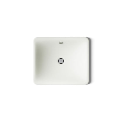 KOHLER K-5400 Iron Plains 18-1/2" rectangular drop-in/undermount bathroom sink