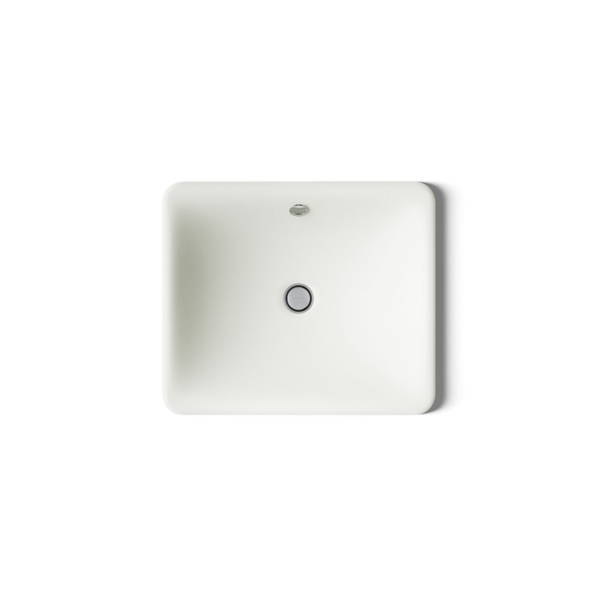 KOHLER K-5400 Iron Plains 18-1/2" rectangular drop-in/undermount bathroom sink