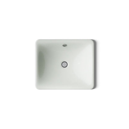 KOHLER K-5400 Iron Plains 18-1/2" rectangular drop-in/undermount bathroom sink