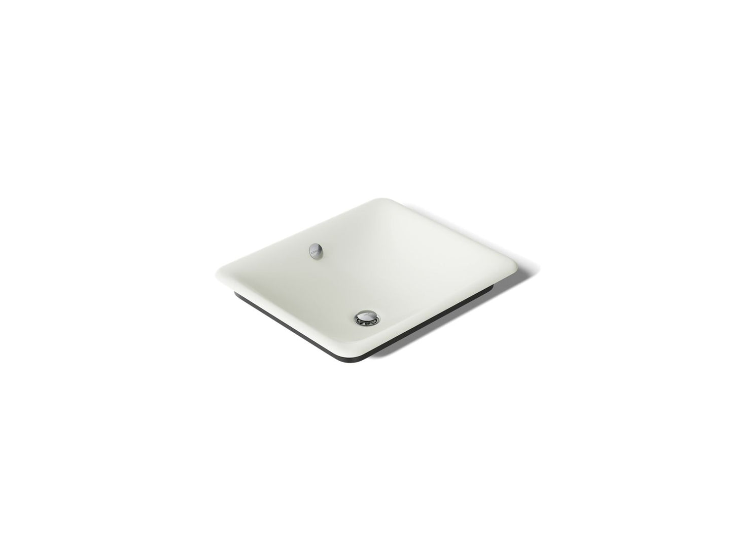 KOHLER K-5400-P5 Iron Plains 18-1/2" rectangular vessel bathroom sink