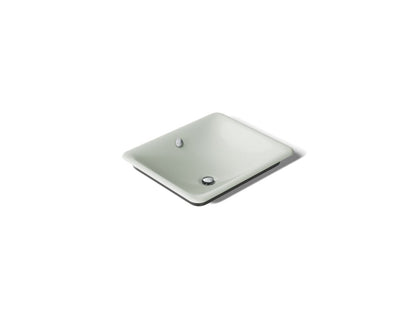 KOHLER K-5400-P5 Iron Plains 18-1/2" rectangular vessel bathroom sink