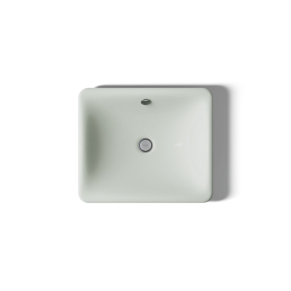 KOHLER K-5400-P5 Iron Plains 18-1/2" rectangular vessel bathroom sink