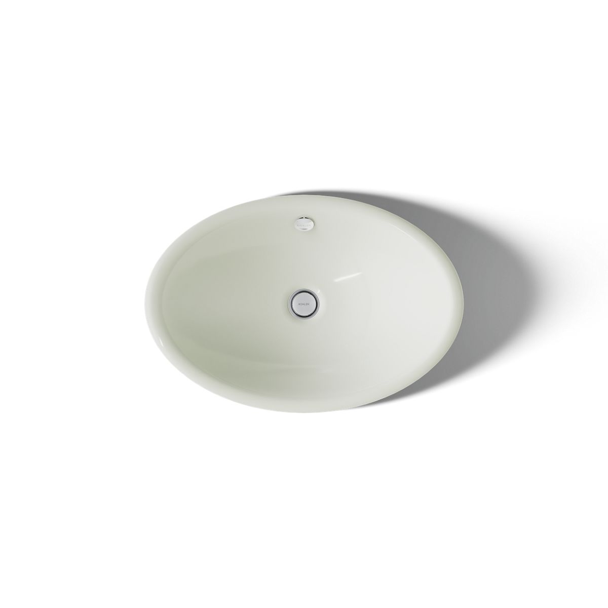 KOHLER K-5403-P5 Iron Plains 20-3/4" oval vessel bathroom sink