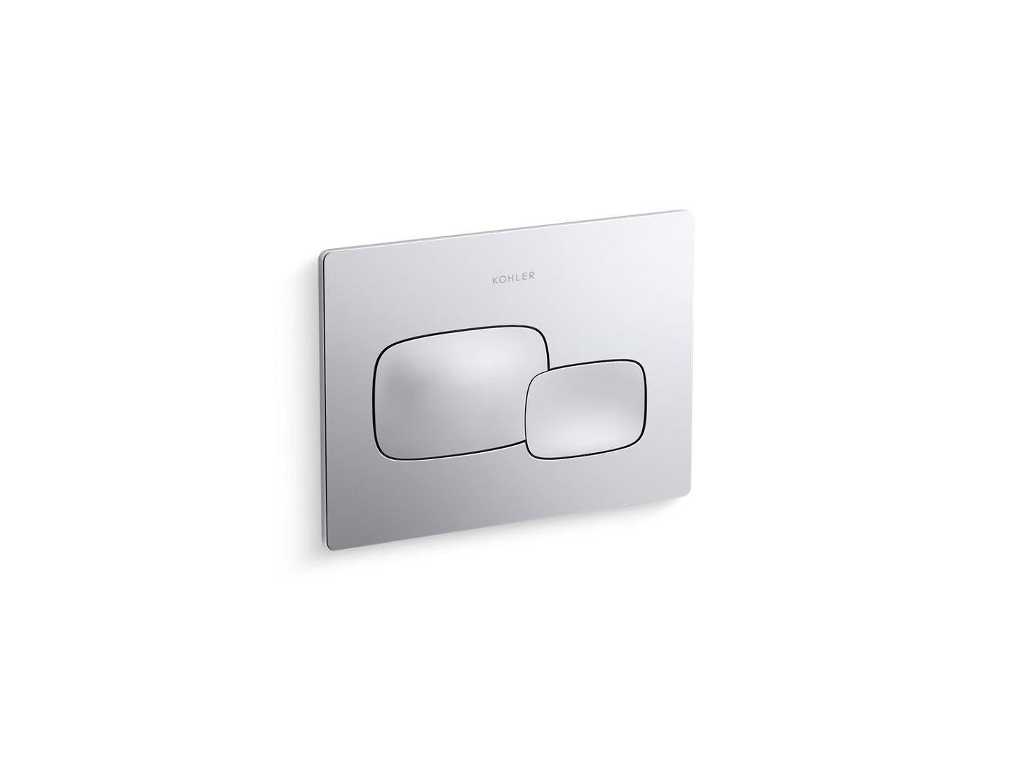 KOHLER K-5413 Cue Flush actuator plate for 2"x 4" in-wall tank and carrier system
