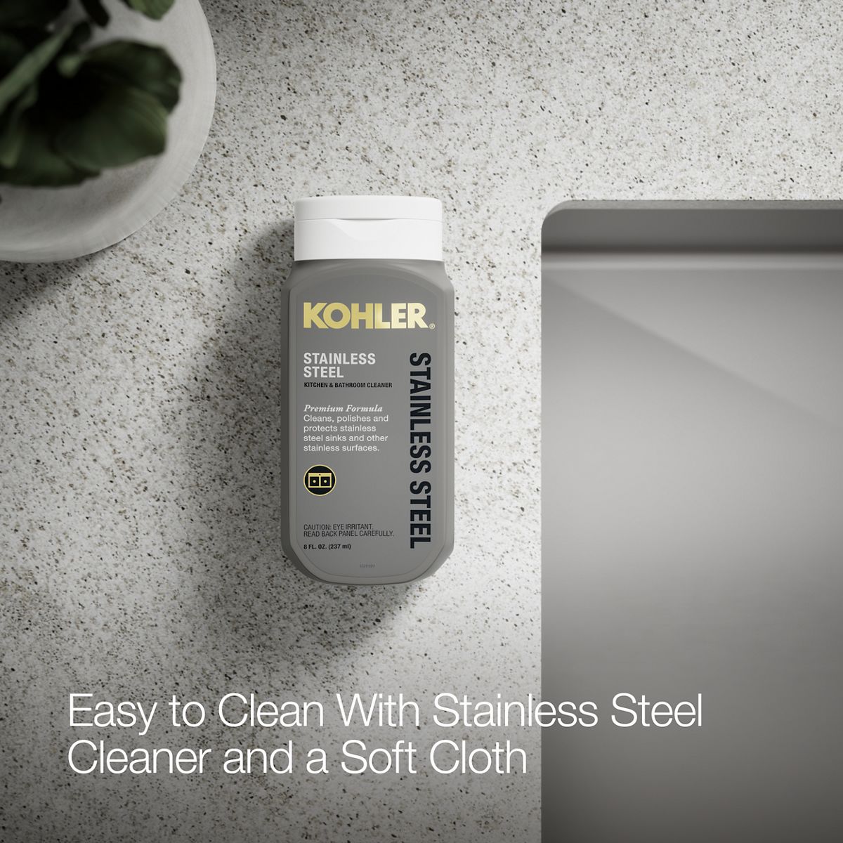 KOHLER K-5417 Strive 29-1/2" undermount single-bowl farmhouse kitchen sink