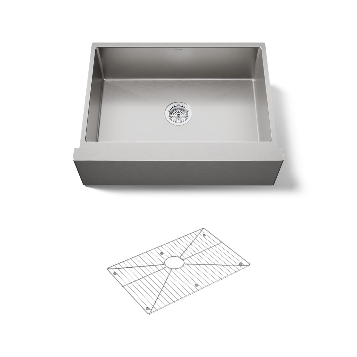 KOHLER K-5417 Strive 29-1/2" undermount single-bowl farmhouse kitchen sink