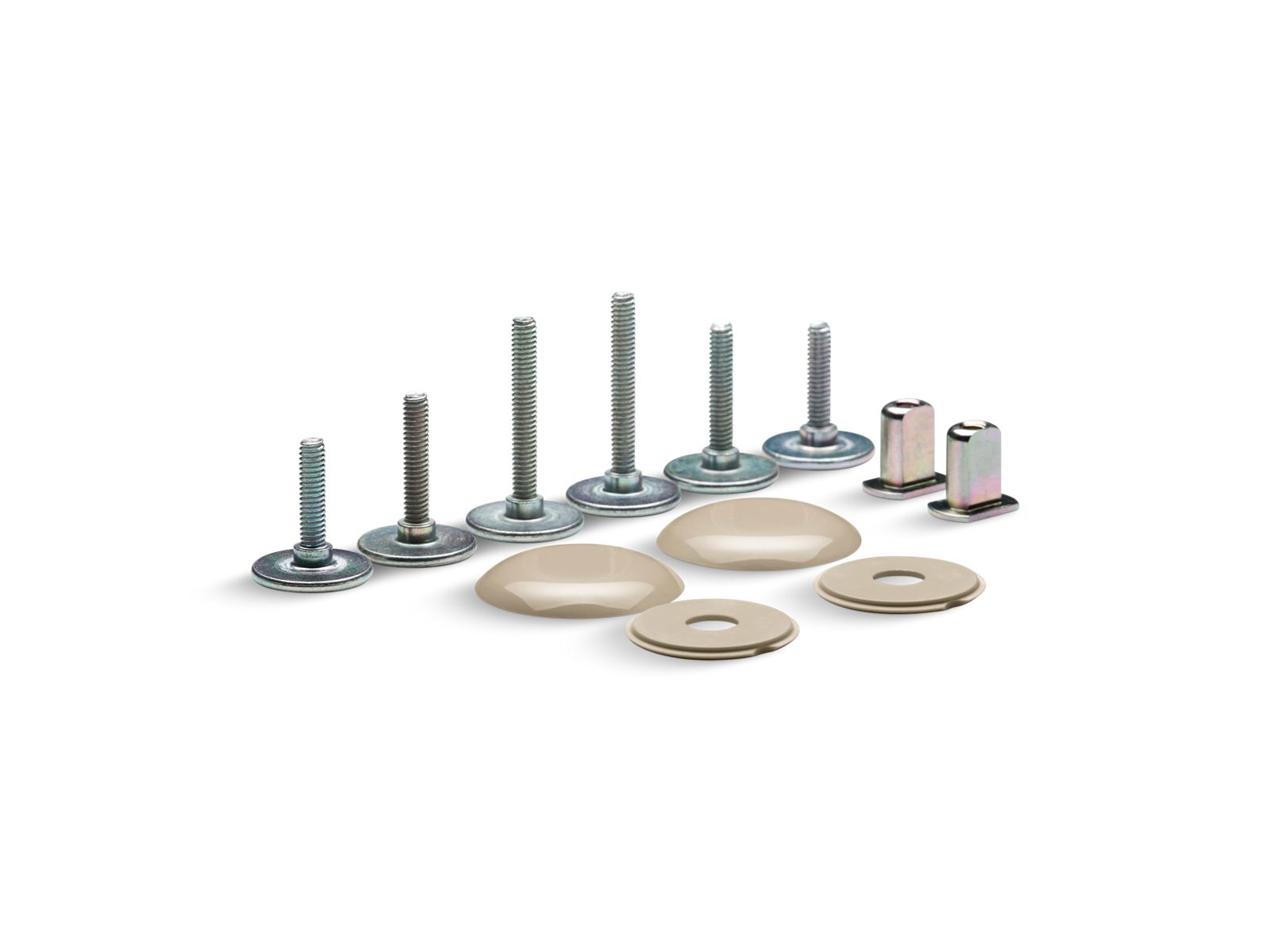 KOHLER Clean Caps Low-profile toilet bolt caps