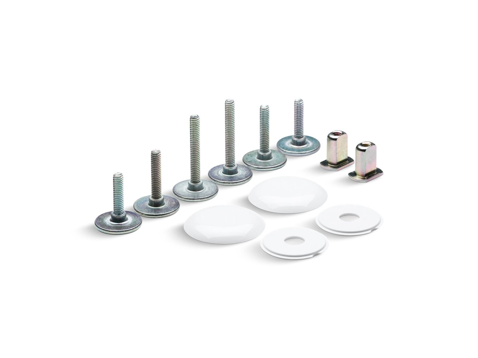 KOHLER Clean Caps Low-profile toilet bolt caps