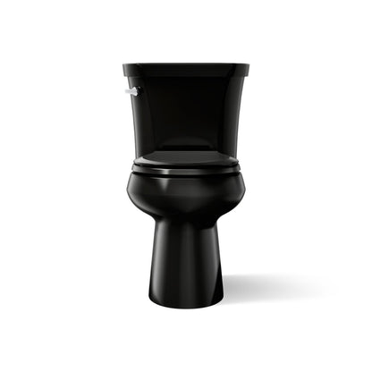 KOHLER K-5481 Highline ComForteeight Two-piece round-front 1.28 gpf chair height toilet
