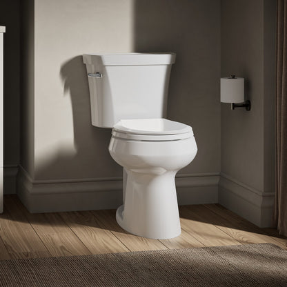 KOHLER K-5481 Highline ComForteeight Two-piece round-front 1.28 gpf chair height toilet