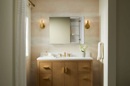 KOHLER K-55064 Embark Slim 30" x 26" rectangular two-door medicine cabinet