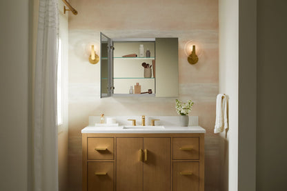 KOHLER K-56004 Embark Premium XL 30" x 26" rectangular two-door medicine cabinet