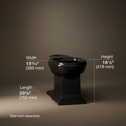 KOHLER K-5626 Memoirs Elongated bowl with concealed trapway