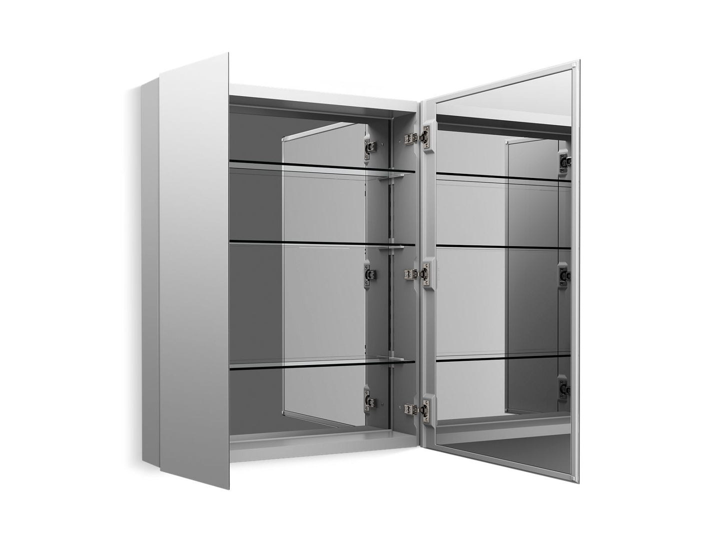 KOHLER K-56553 Embark Premium XL 30" x 36" rectangular two-door medicine cabinet