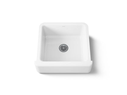 KOHLER K-5665 Whitehaven 23-1/2" undermount single-bowl farmhouse kitchen sink