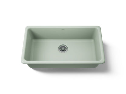 KOHLER K-5707 Iron/Tones 33" top-/undermount single-bowl kitchen sink