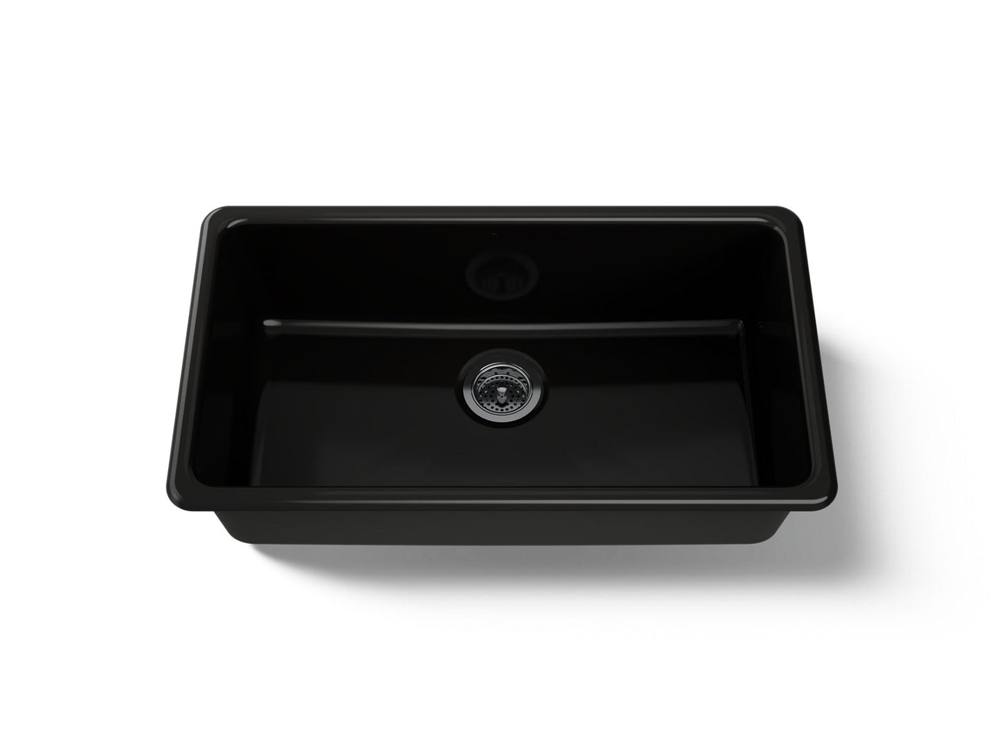 KOHLER K-5707 Iron/Tones 33" top-/undermount single-bowl kitchen sink