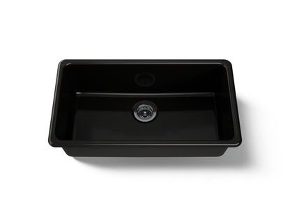 KOHLER K-5707 Iron/Tones 33" top-/undermount single-bowl kitchen sink