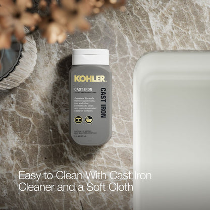 KOHLER K-5707 Iron/Tones 33" top-/undermount single-bowl kitchen sink