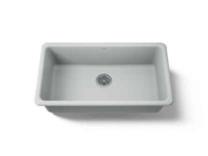 KOHLER K-5707 Iron/Tones 33" top-/undermount single-bowl kitchen sink