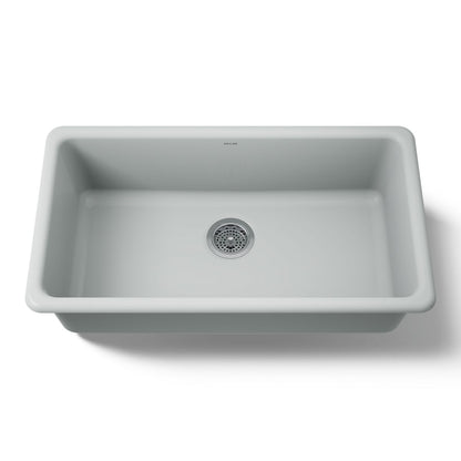 KOHLER K-5707 Iron/Tones 33" top-/undermount single-bowl kitchen sink