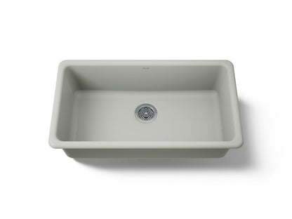 KOHLER K-5707 Iron/Tones 33" top-/undermount single-bowl kitchen sink