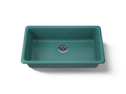 KOHLER K-5707 Iron/Tones 33" top-/undermount single-bowl kitchen sink