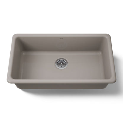 KOHLER K-5707 Iron/Tones 33" top-/undermount single-bowl kitchen sink