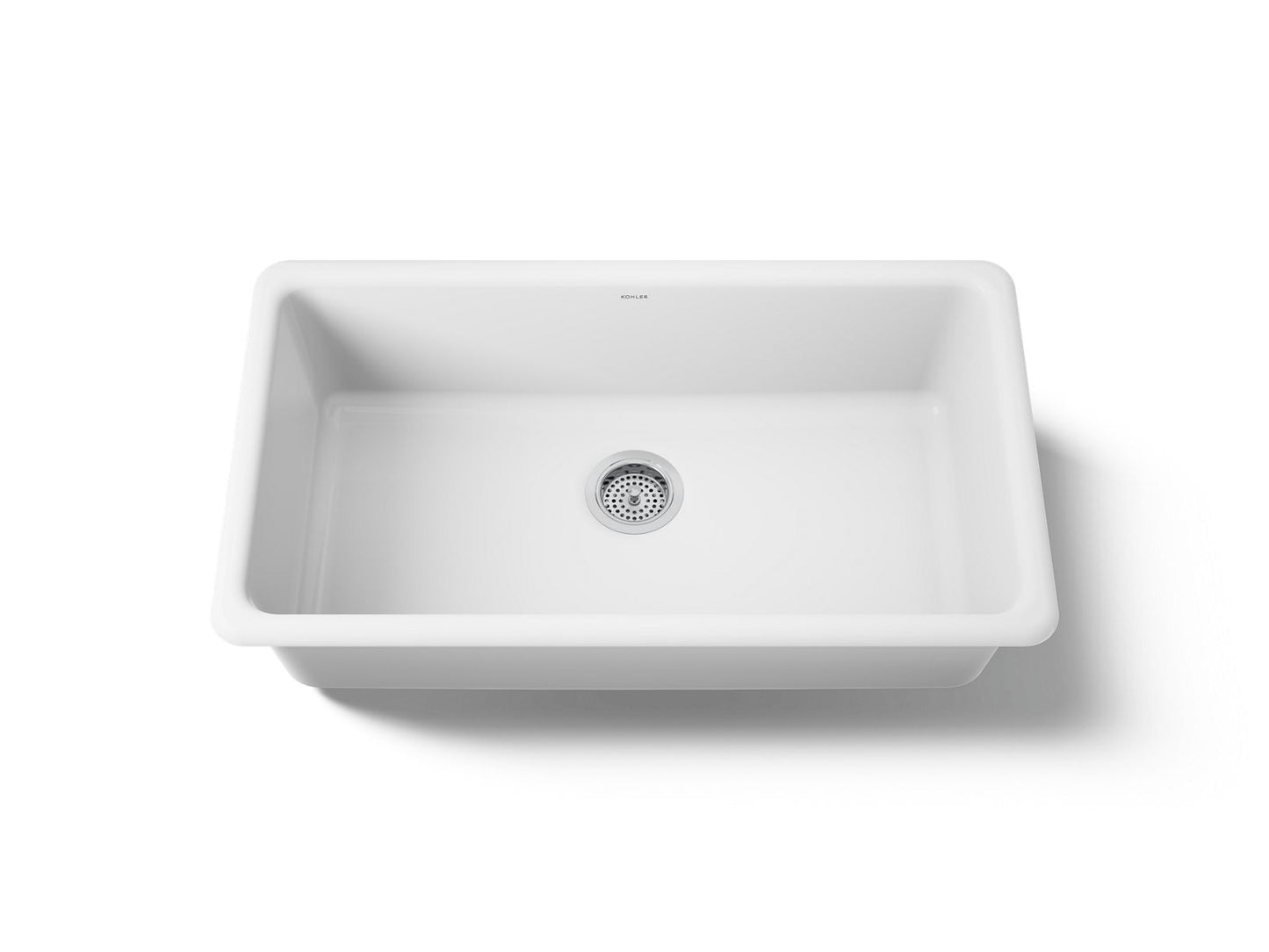 KOHLER K-5707 Iron/Tones 33" top-/undermount single-bowl kitchen sink