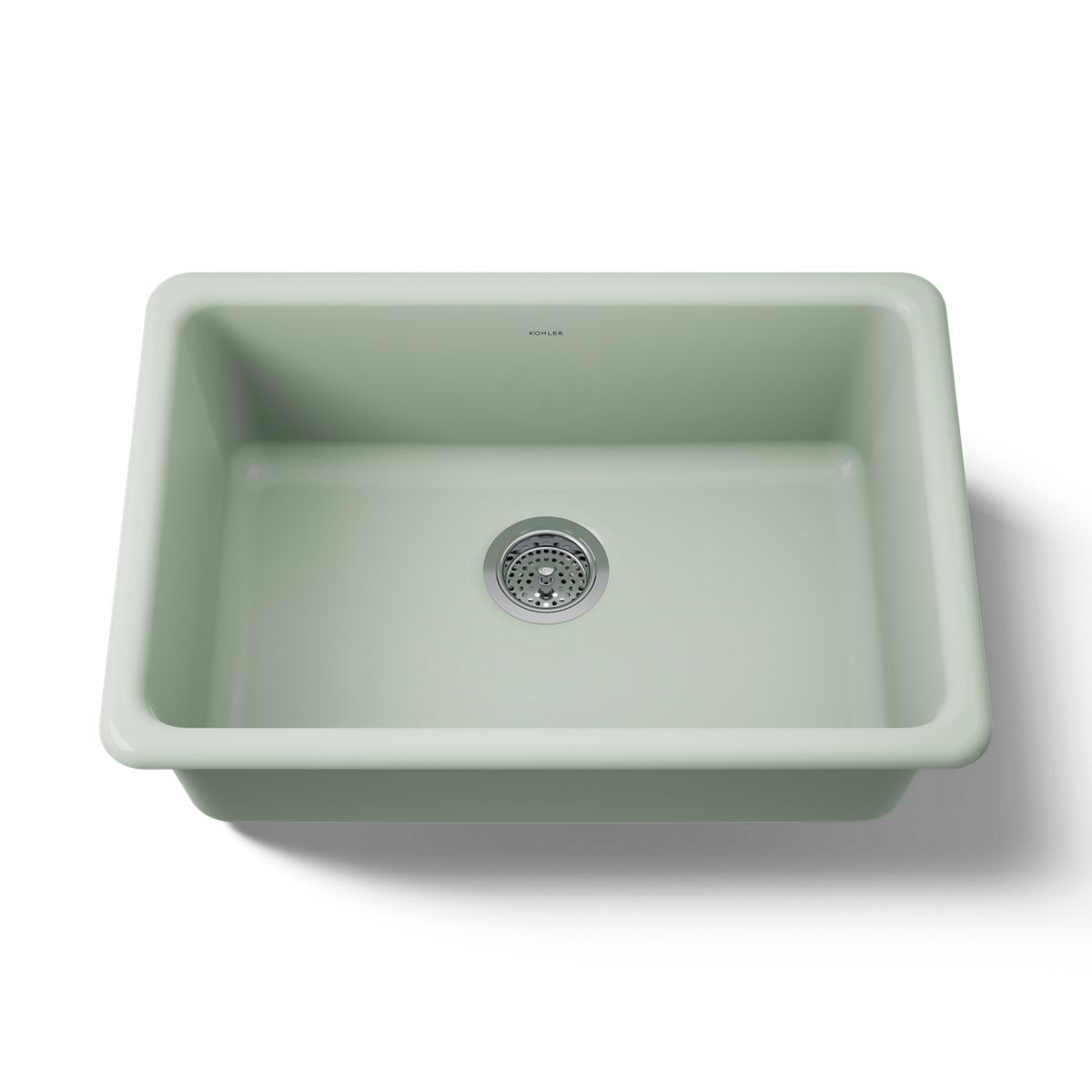 KOHLER K-5708 Iron/Tones 27" top-/undermount single-bowl kitchen sink