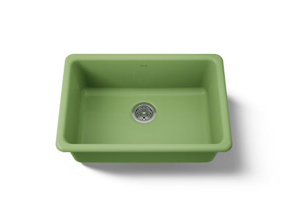 KOHLER K-5708 Iron/Tones 27" top-/undermount single-bowl kitchen sink