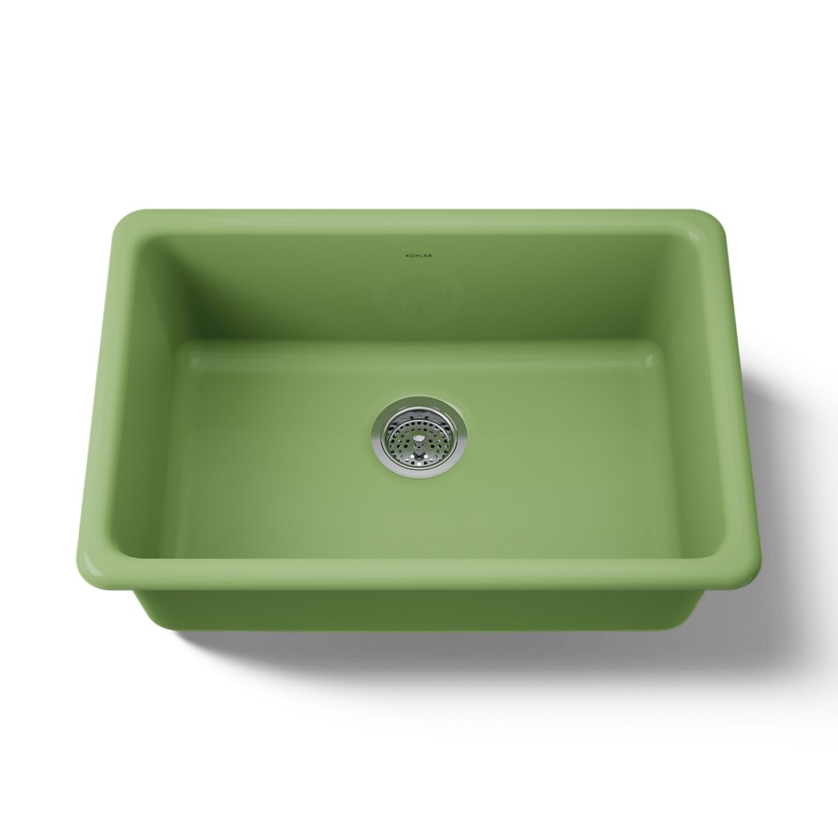 KOHLER K-5708 Iron/Tones 27" top-/undermount single-bowl kitchen sink
