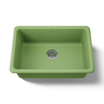 KOHLER K-5708 Iron/Tones 27" top-/undermount single-bowl kitchen sink