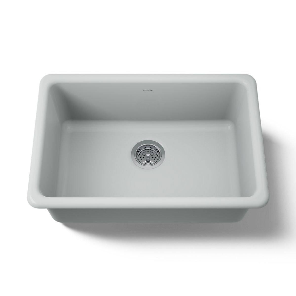 KOHLER K-5708 Iron/Tones 27" top-/undermount single-bowl kitchen sink