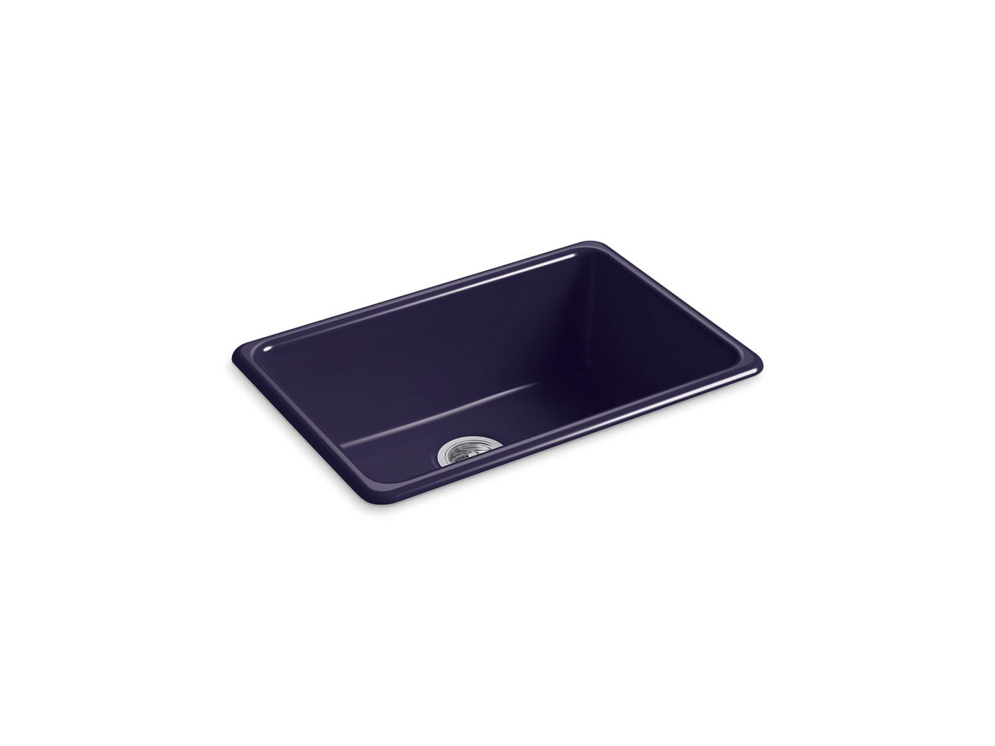 KOHLER K-5708 Iron/Tones 27" top-/undermount single-bowl kitchen sink