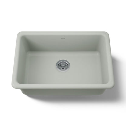 KOHLER K-5708 Iron/Tones 27" top-/undermount single-bowl kitchen sink