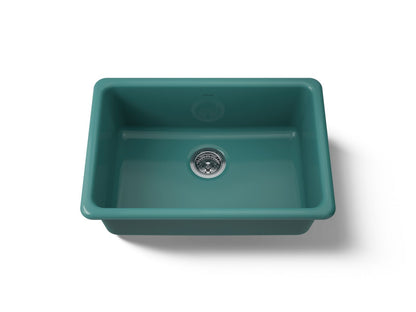 KOHLER K-5708 Iron/Tones 27" top-/undermount single-bowl kitchen sink